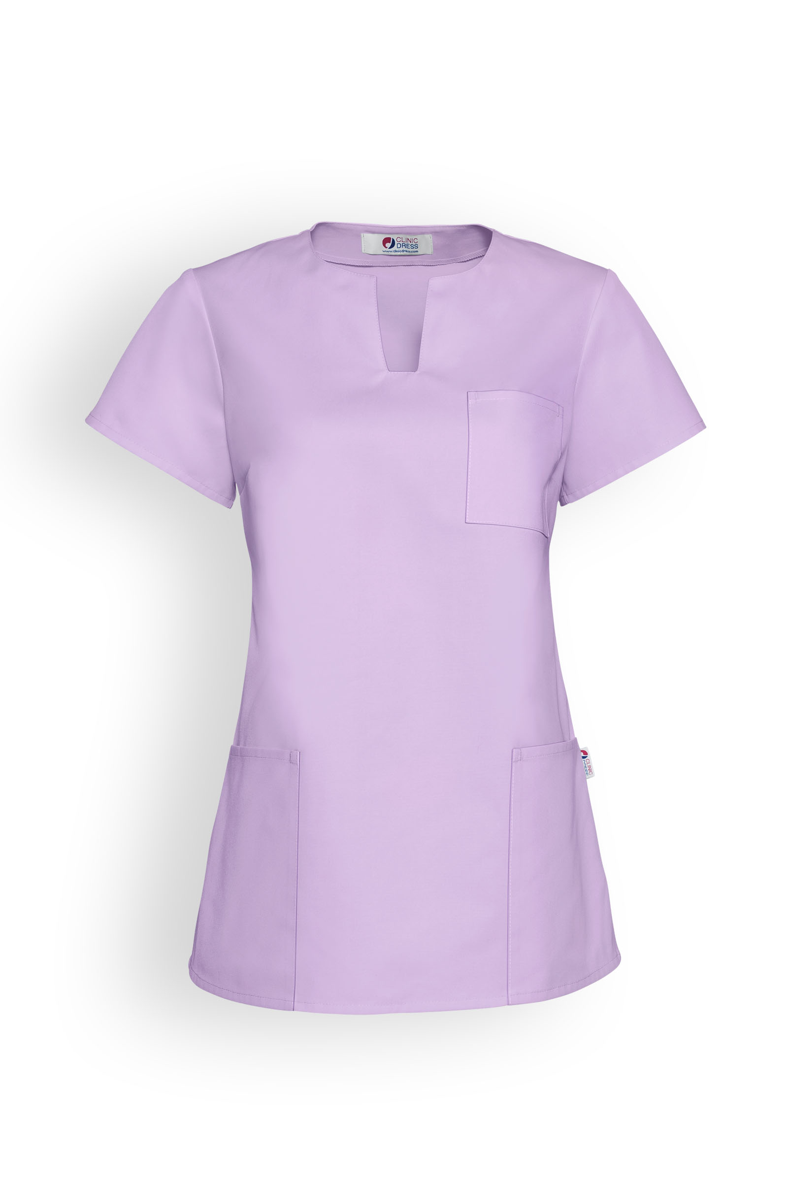 Naisten työtakki, vaalea liila - Image 2