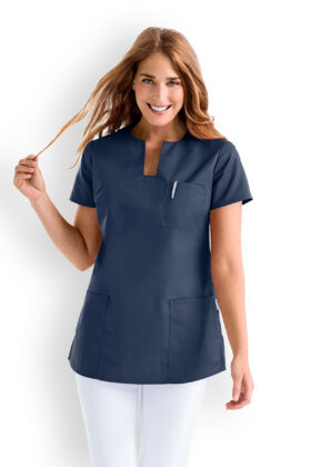 Naisten työtakki, musteensininen