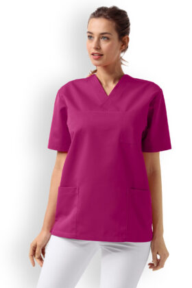 Työtakki, 2kpl/pkt, marjanpunainen, unisex