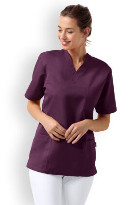 Työtakki, 2kpl/pkt, luumu, unisex