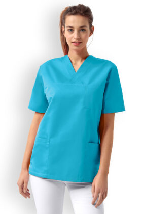 Työtakki, 2kpl/pkt, turkoosi, unisex