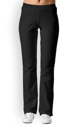 Naisten collegehousut, mustat