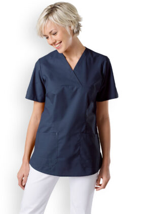 Naisten työtakki, tummansininen