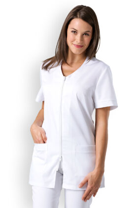 Naisten työtakki, vetoketjulla