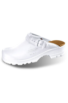 Työkengät, valkoiset, nahka, unisex