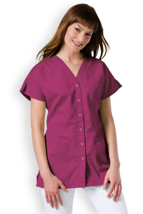 Naisten työtakki, marjanpunainen
