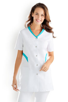 Naisten työtakki, merensininen