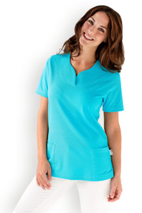 Naisten pitkä paita, merensininen