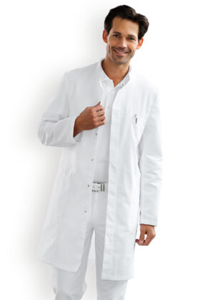 Miesten työtakki, valkoinen