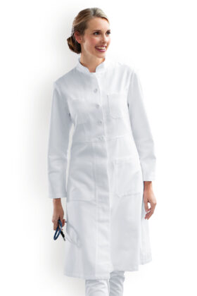 Naisten työtakki, valkoinen