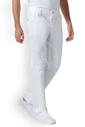 Miesten työhousut, valkoiset