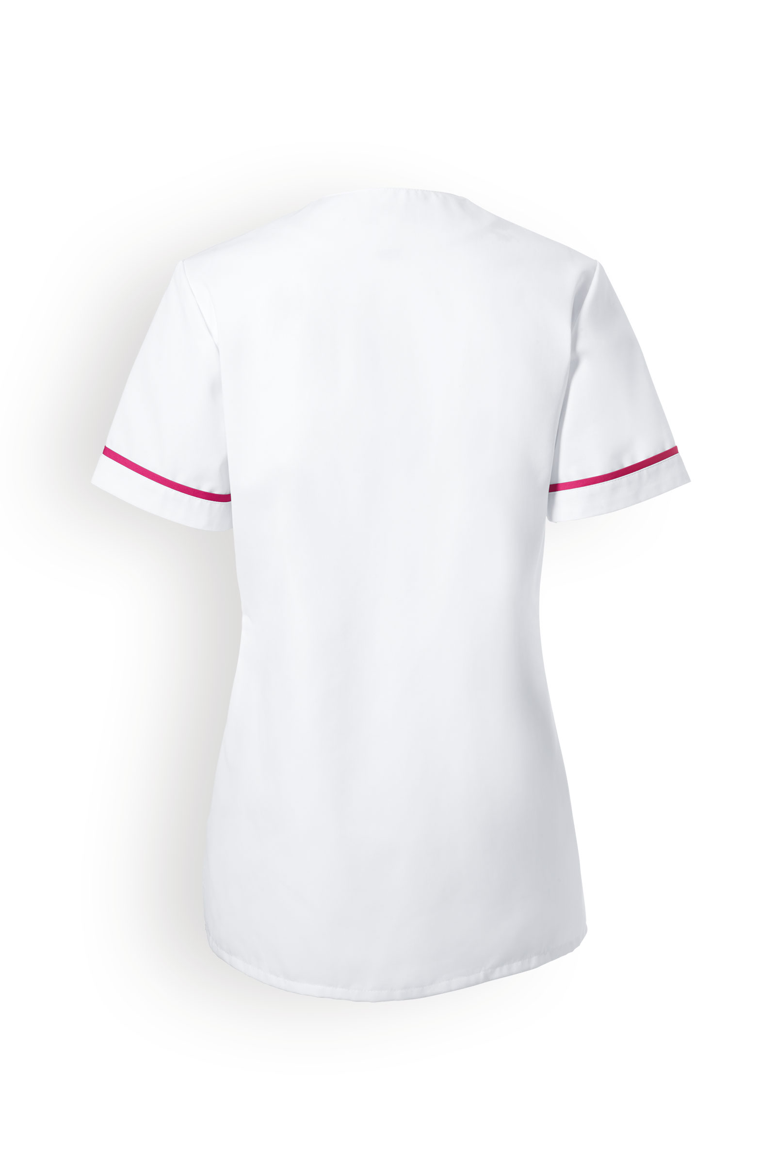 Naisten työtakki, pinkki, värilliset napit - Image 3