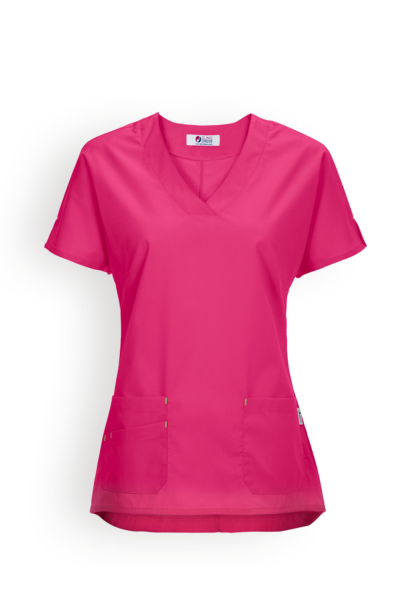 Naisten työtakki, pinkki - Image 2