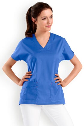 Naisten työtakki, kuninkaansininen