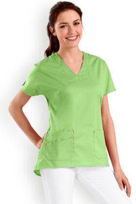 Naisten työtakki, omenanvihreä