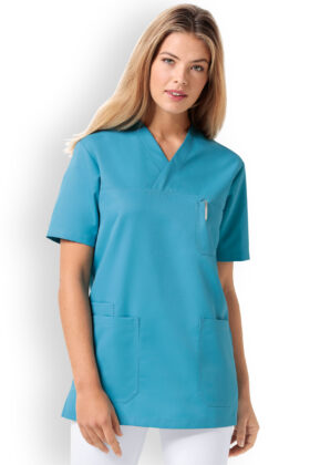 Työtakki, tumma-turkoosi, unisex