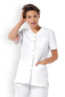 Naisten työtakki, valkoinen
