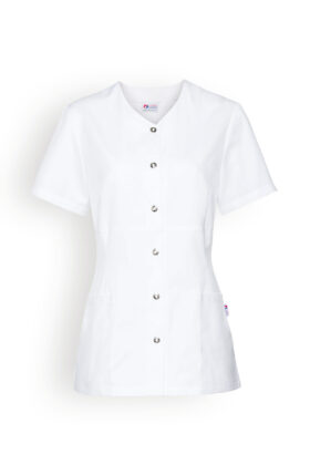 Naisten työtakki, valkoinen