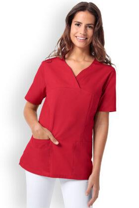 Naisten työtakki, punainen