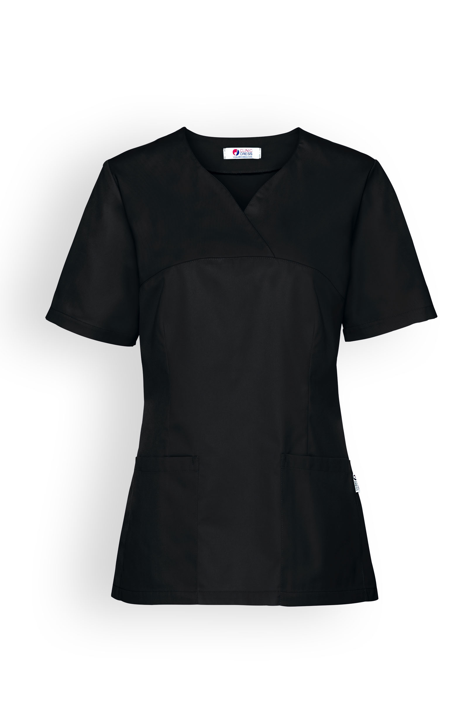 Naisten työtakki, musta - Image 2