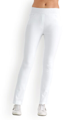 Leggingsit, valkoiset, suora-malli