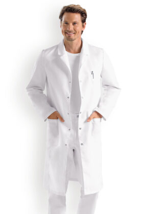 Miesten työtakki, valkoinen