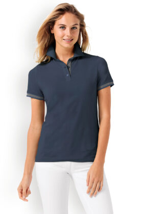 Naisten paita, tummansininen-tummanharmaa