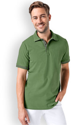 Miesten poolopaita, ruohonvihreä