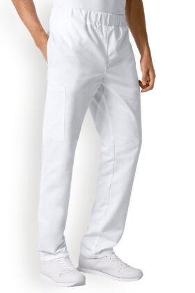 Miesten työhousut, valkoiset