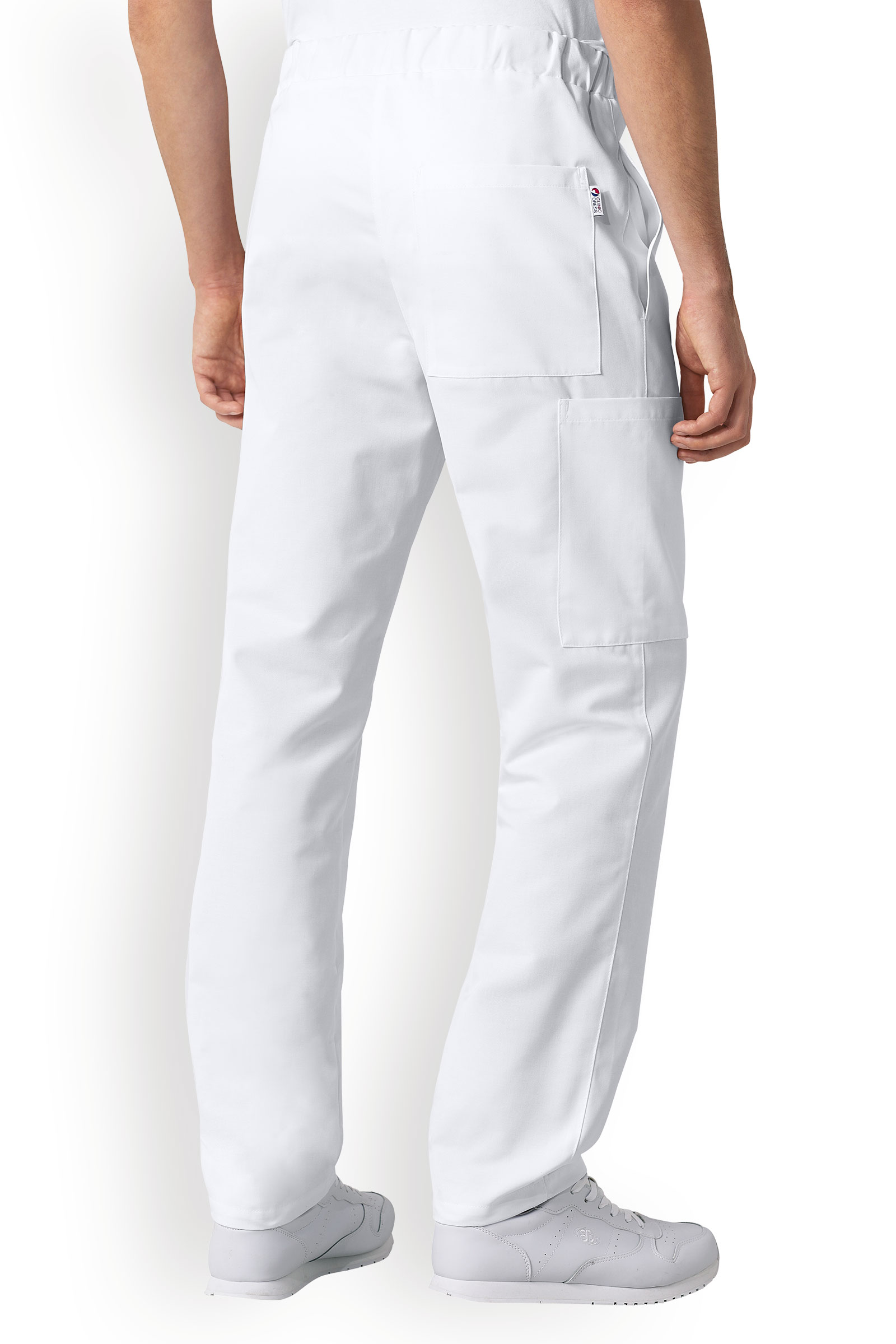 Miesten työhousut, valkoiset - Image 2