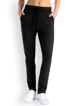 Naisten collegehousut, mustat