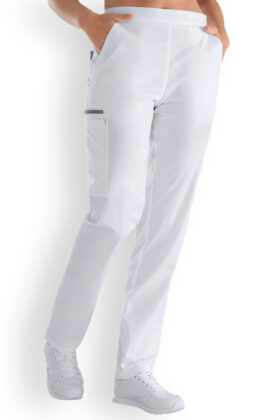 Työhousut, valkoinen-harmaa, unisex