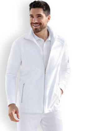 Miesten collegepaita, valkoinen