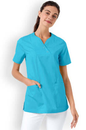 Naisten työtakki, turkoosi