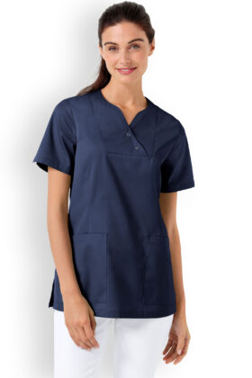 Naisten työtakki, tummansininen