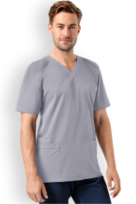 Työtakki, harmaa, unisex, stretch