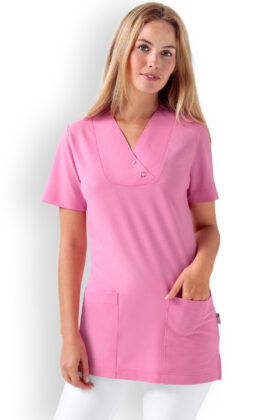 Naisten pitkä paita, vaaleanpunainen