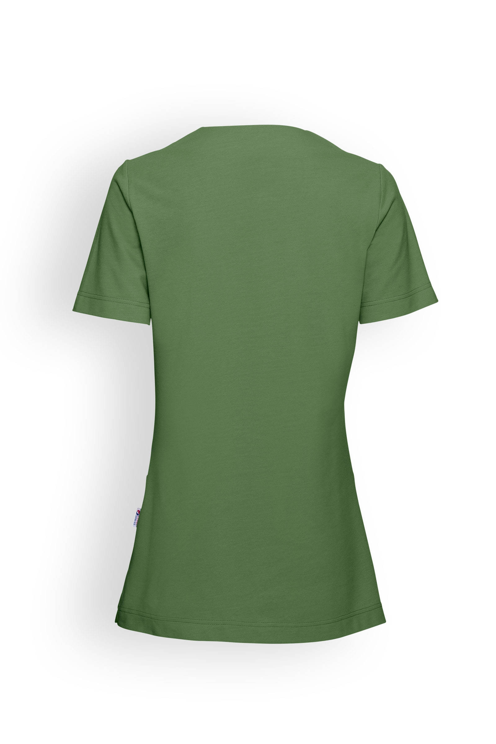 Naisten pitkä paita, vihreä, v-kaulus - Image 3