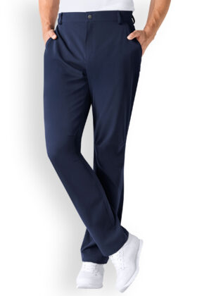 Unisex työhousut, stretch, tummansiniset, suora-malli