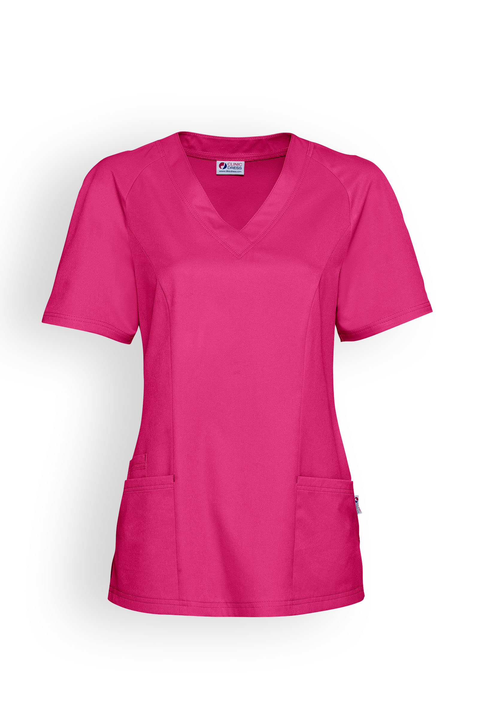 Naisten työtakki, pinkki - Image 2