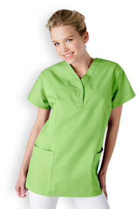Naisten työtakki, omenanvihreä