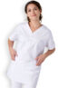 Naisten työtakki, valkoinen