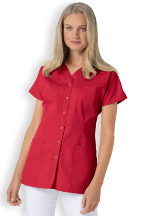 Naisten työtakki, punainen