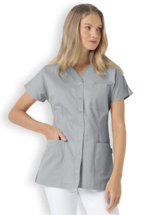 Naisten työtakki, harmaa