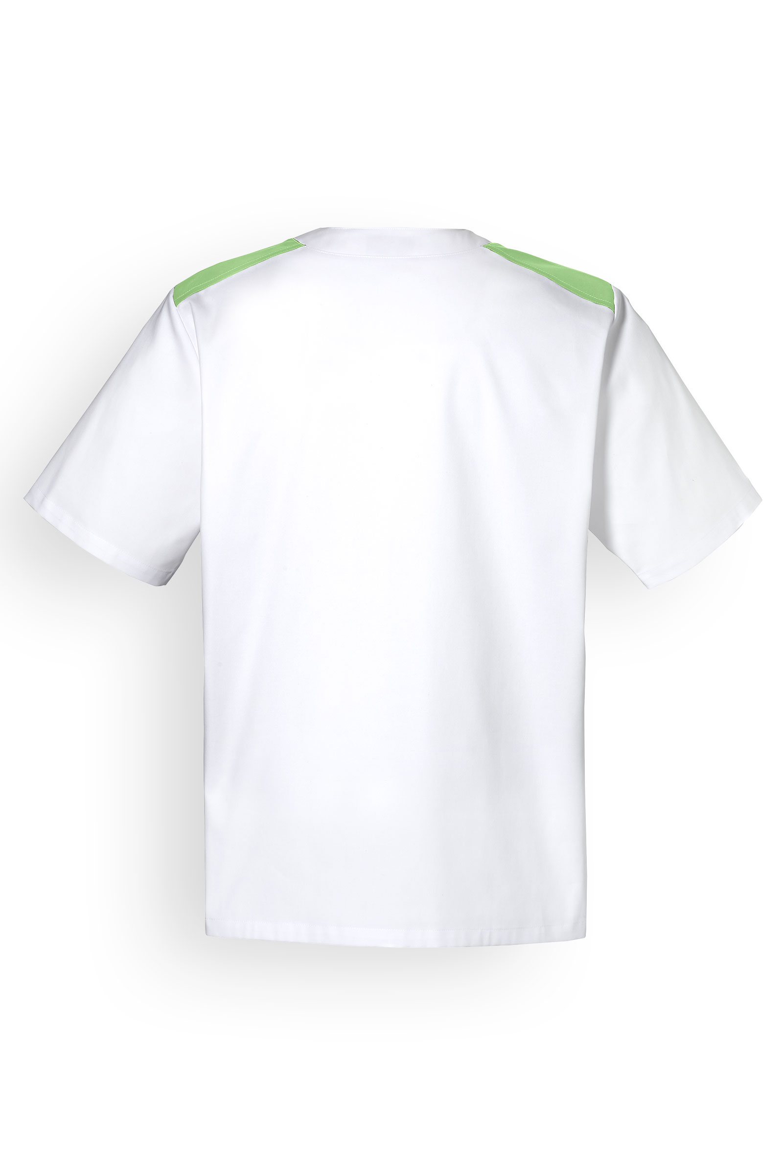 Unisex työtakki, valkoinen-omenanvihreä - Image 7