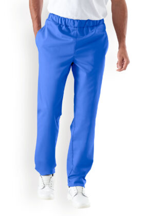 Unisex työhousut, kuninkaansiniset