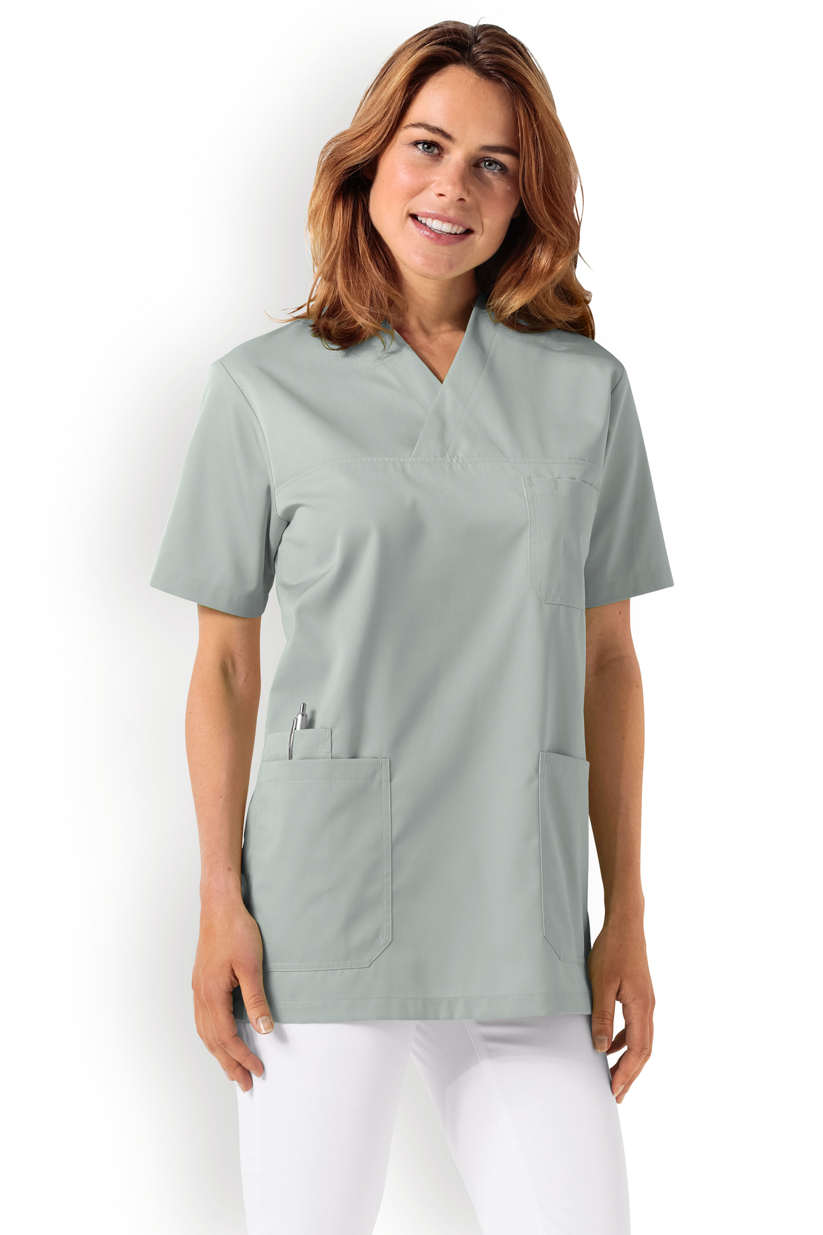 Unisex työtakki, harmaa - Image 6