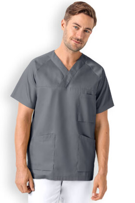 Työtakki, ranglanhihat, harmaa