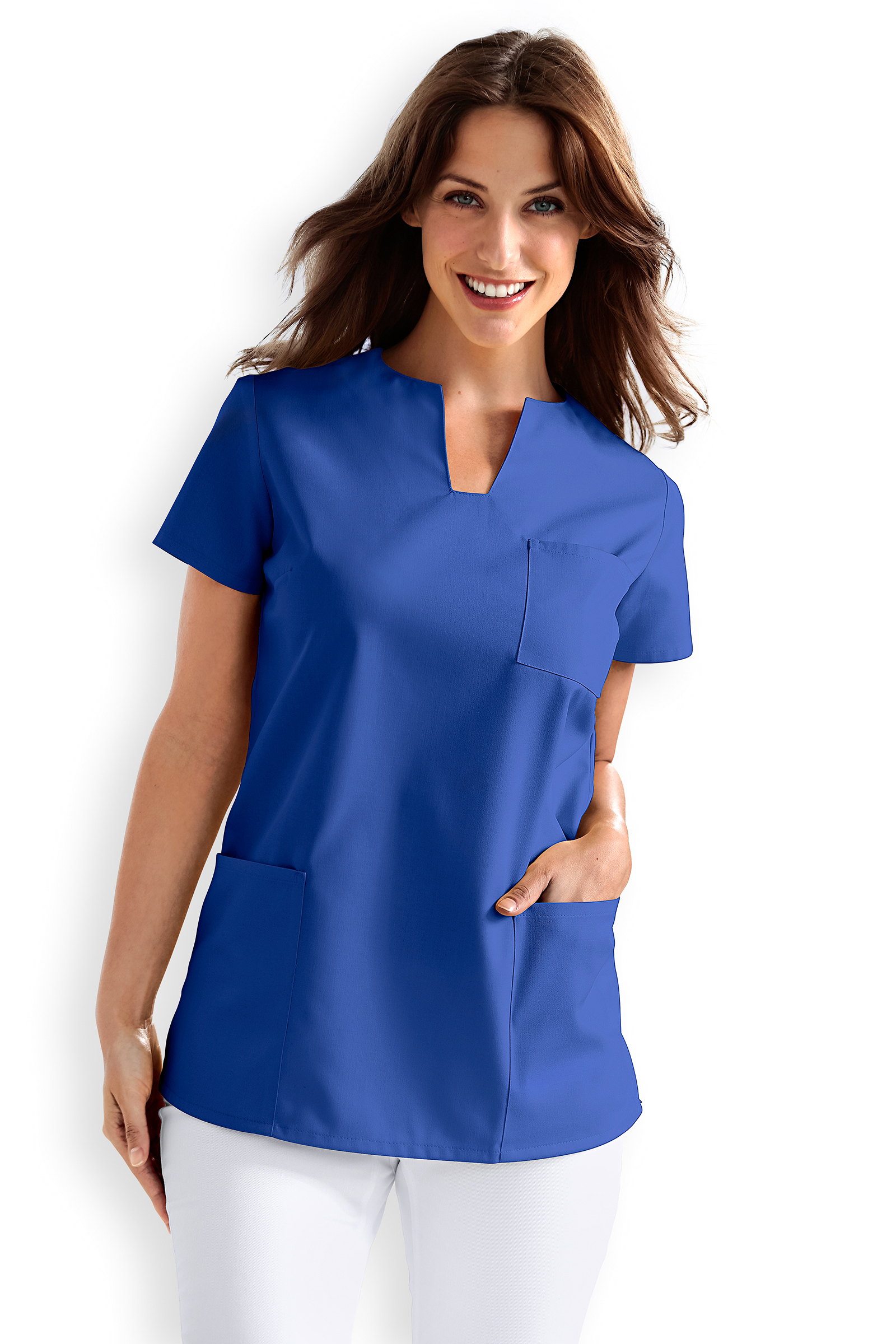 Tuplapakkaus, naisten työtakit, kuninkaansininen - Image 13