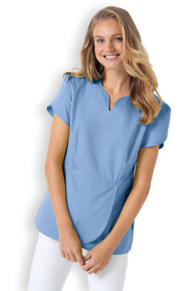 Naisten työtakki, taivaansininen